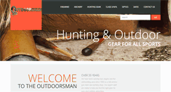 Desktop Screenshot of outdoorsmantx.com